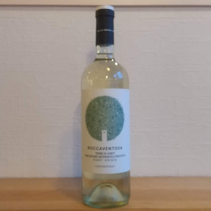 トッロ　ロッカ　ヴェントーザ　ピノ・グリージョ　テッレ　ディ　キエティ　🟨白