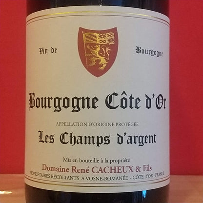 ブルゴーニュ　ルージュ　レ・シャン・ダルジャン　2022　ルネ・カシュー