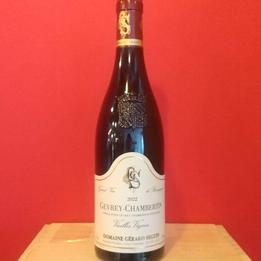 ジュヴレ・シャンベルタン　VV　2022　ジェラール・セガン