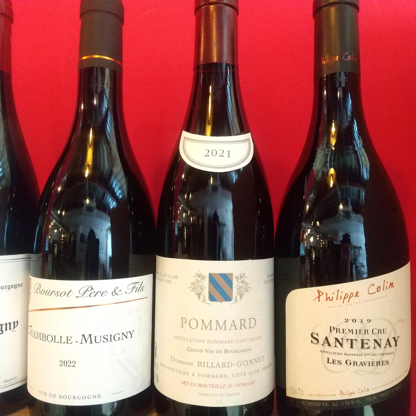 ブルゴーニュ🟥赤　「一級畑、村名格」　6本セット📦️