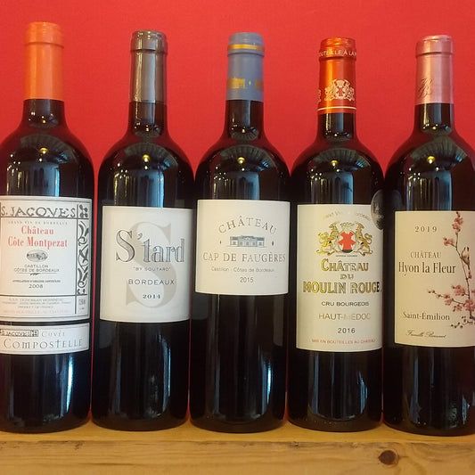 ボルドー　熟成・飲み頃🟥赤5本セット📦️