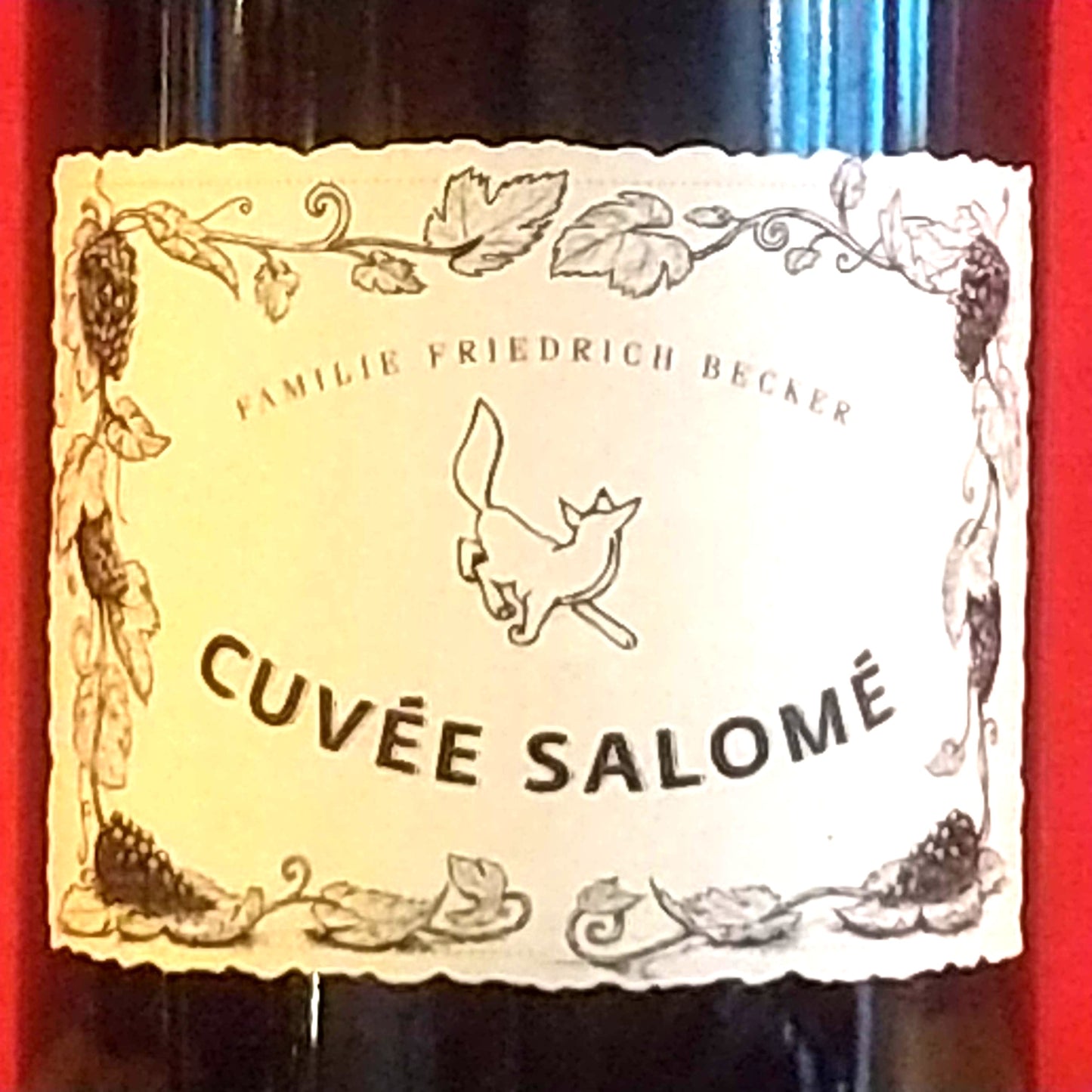 ベッカー　キュヴェ　「サロメ」　ゼクト ブリュット