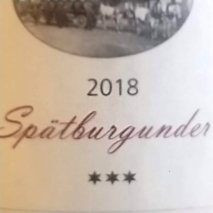 シュペートブルグンダー トロッケン ★★★ 赤 2018　ワイングート ラインホールト コーネリア シュナイダー