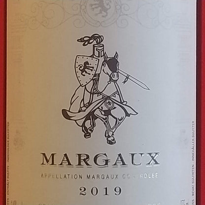 シュヴァリエ　ド　ラスコンブ　2019　ハーフ375ml