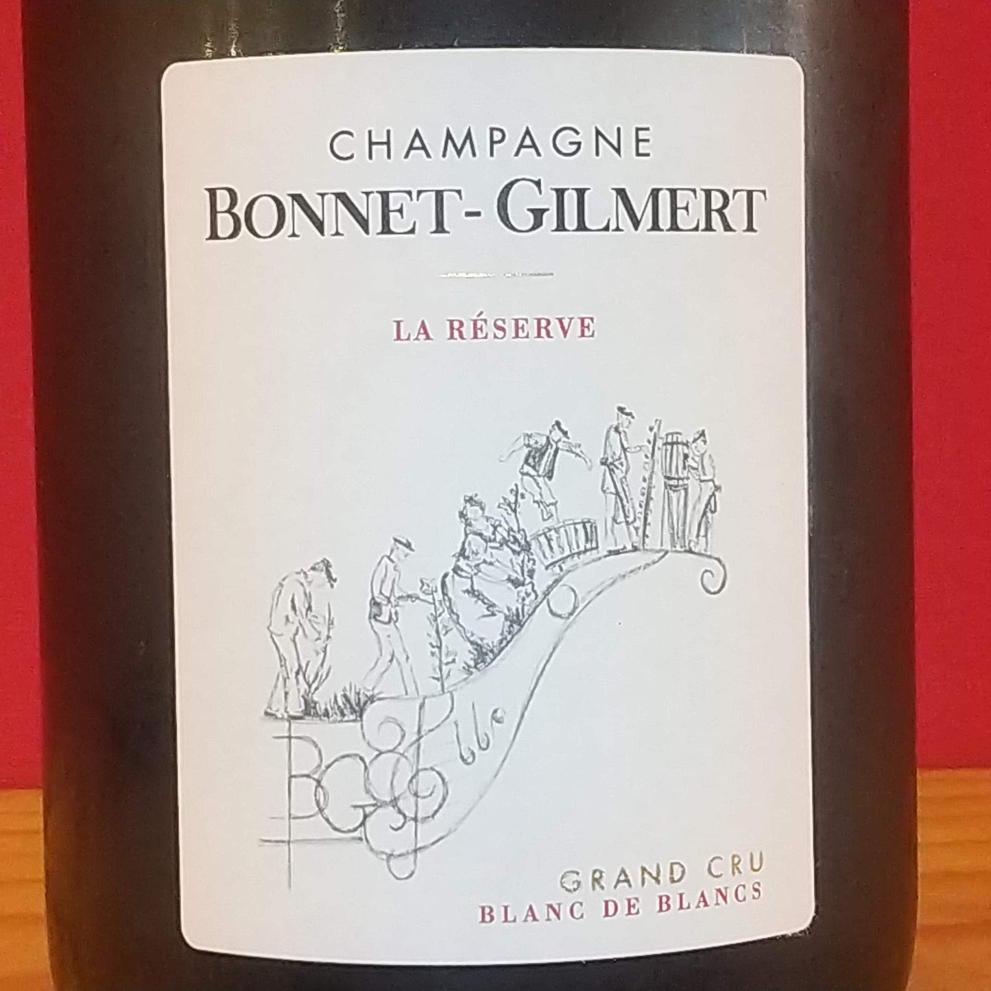 シャンパーニュ　ブリュット　ｷｭﾍﾞ･ﾄﾞ･ﾚｾﾞﾙｳﾞGC ﾌﾞﾗﾝ･ﾄﾞ･ﾌﾞﾗﾝ　ボネ・ジルメール