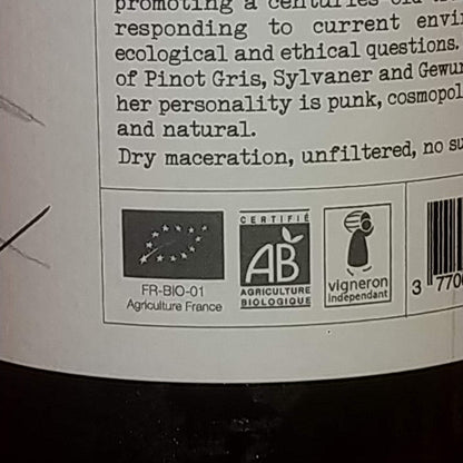 【オレンジワイン】フラッハ　2022　ジャン・ユタール　