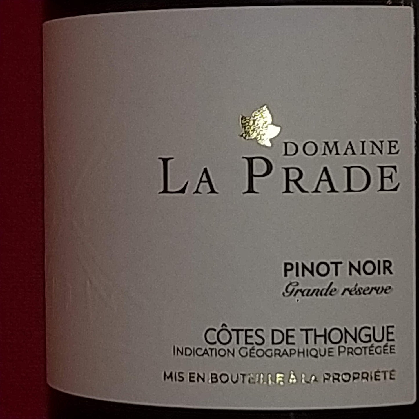 ピノ・ノワール　グランド・レゼルヴ　ドメーヌ　ラ・プラド