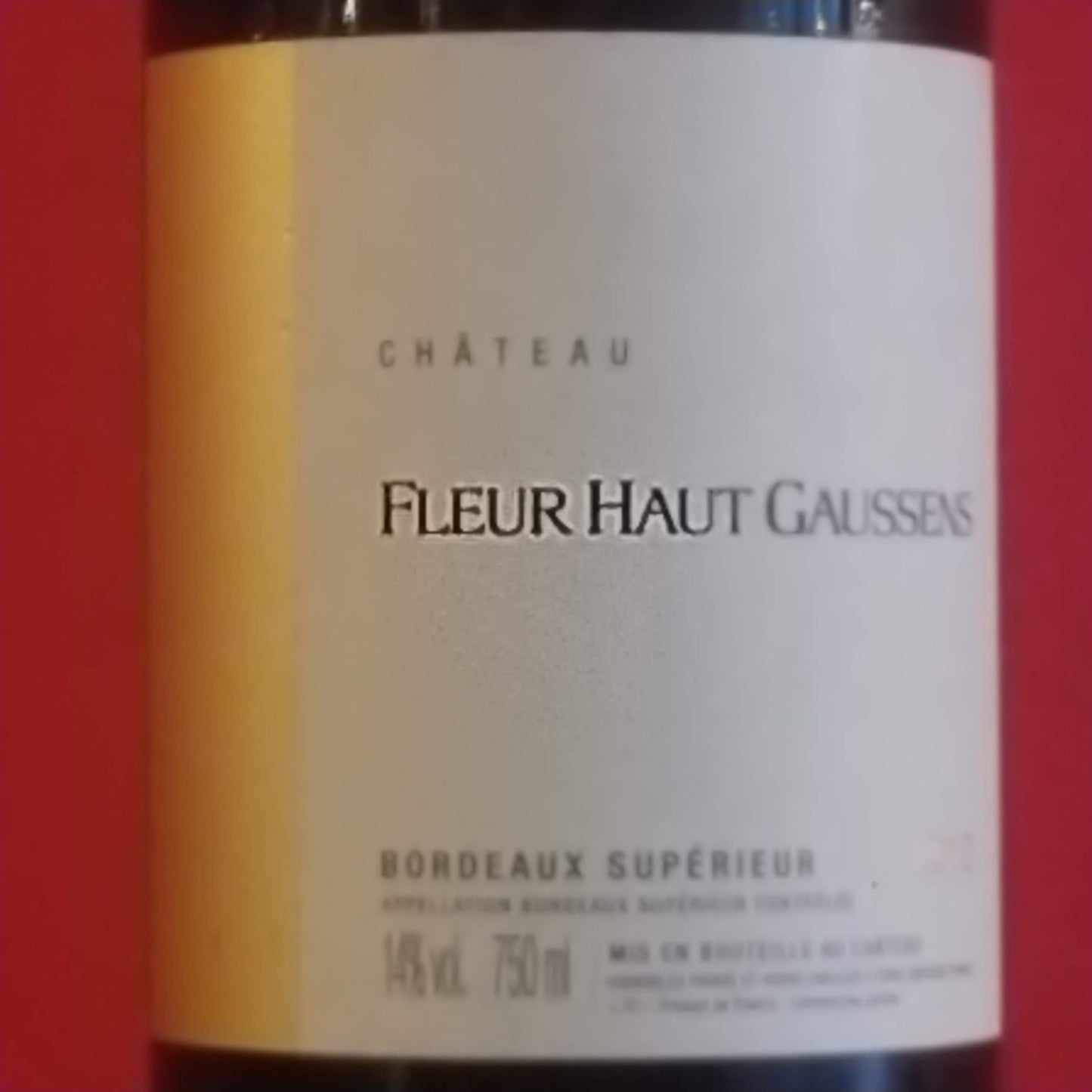 シャトー フルール オー ゴーサン 2012