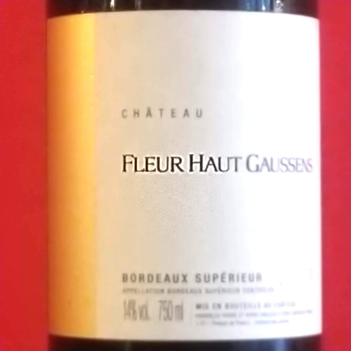 シャトー フルール オー ゴーサン 2012