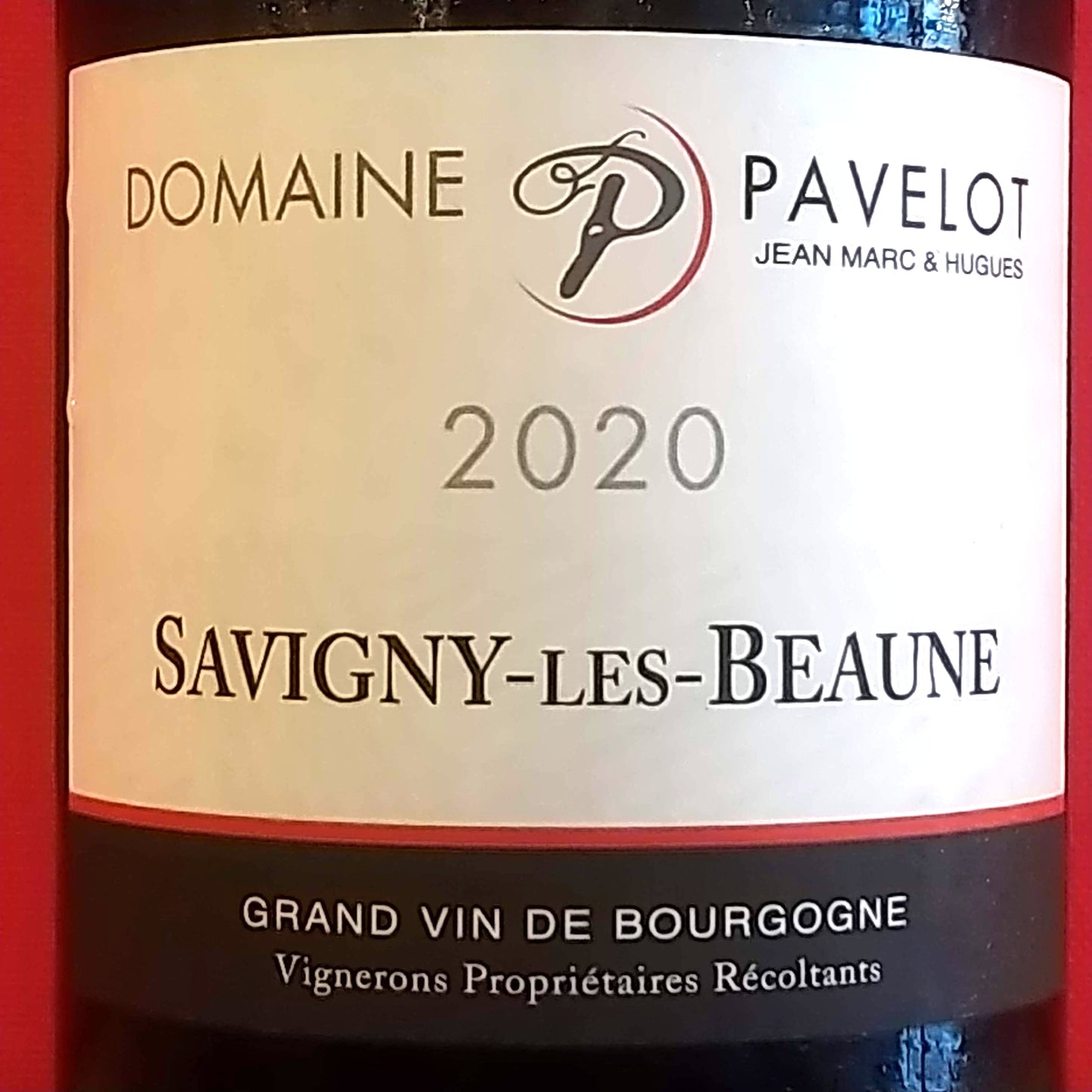 パヴロ　ジャン・マルク＆ユーグ　Savigny-Lès-Beaune　2020年