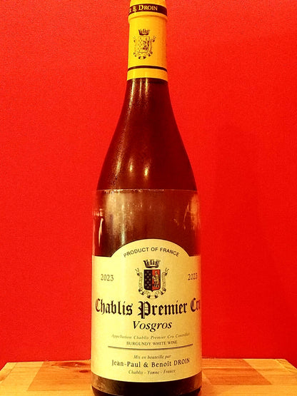 シャブリ プルミエ クリュ ヴォグロ 白 2023　ジャン ポール エ ブノワ ドロワン