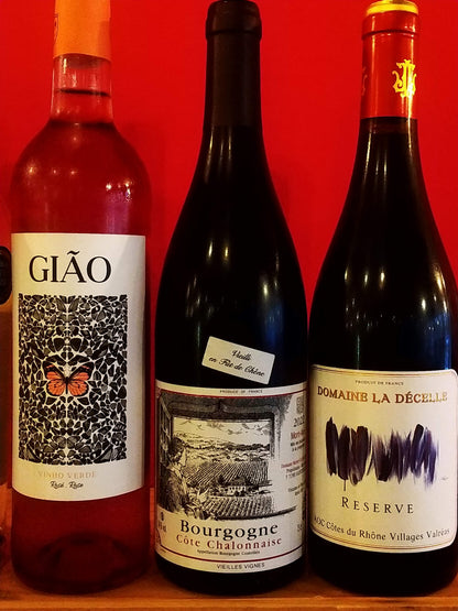 6本セット　泡、白、ロゼ、赤