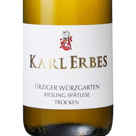 ユルツィガー　ウ゛ュルツガルテン　リースリング　シュペートレーゼ　トロッケン　2022　カール　エルベス