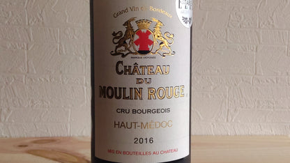 シャトー・デュ・ムーラン・ルージュ2016　🟥赤