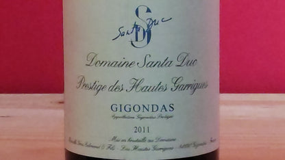 ジゴンダス　レ　オート　ギャリーグ/ドメーヌ　サンタ　デュック 2011