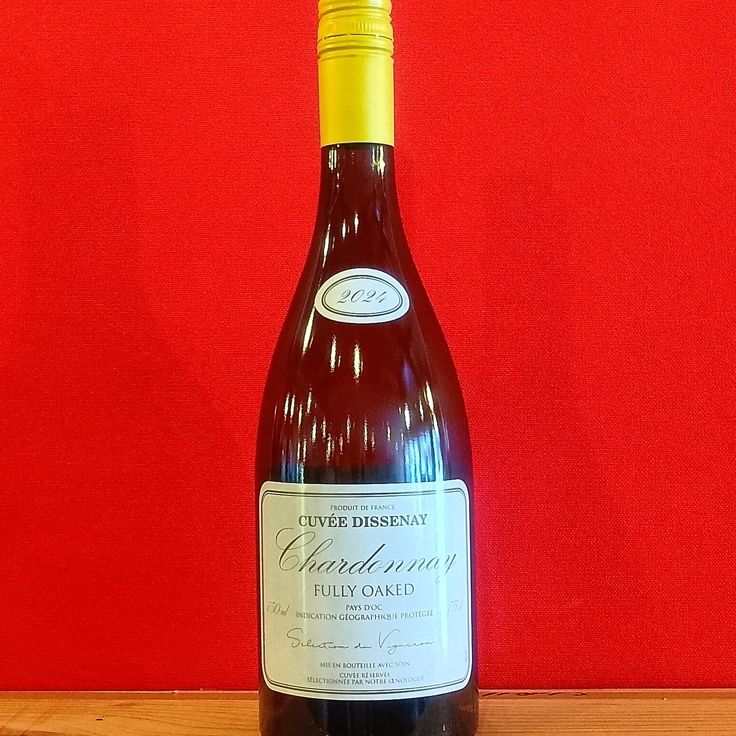 シャルドネ　キュヴェ　ディスネ　100％オーク　南フランス